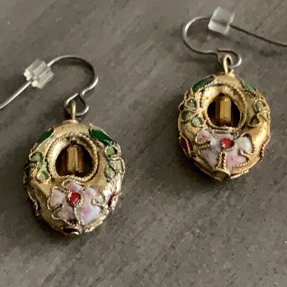 Amazing detail custom vintage earrings - Picture 1 of 6